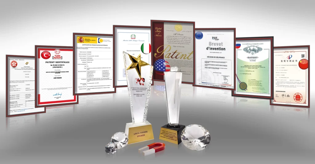 Worldwide Patents and Awards