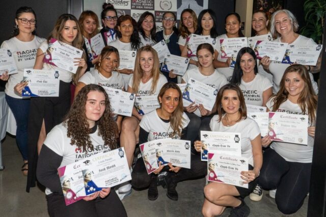Beginners masterclass for PMU and microblading tattoo removal, Miami, Florida, USA