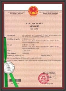 Vietnam Patent for Non-Invasive and Magnetic Needles for Magnetic Tattoo Removal Treatment