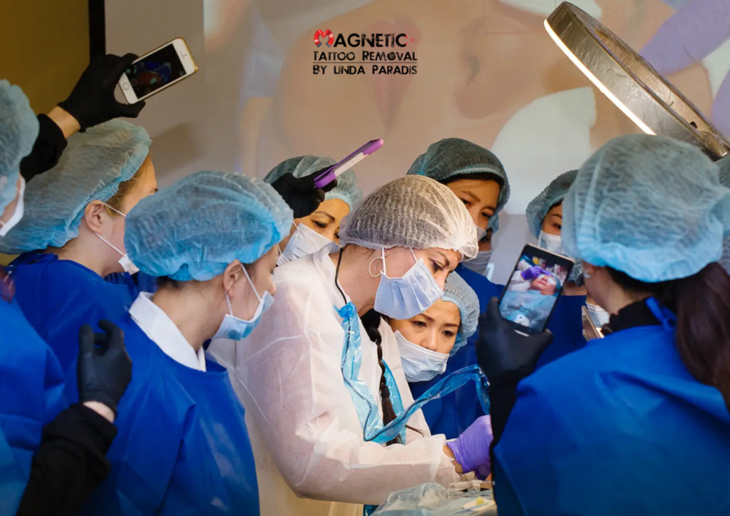 Online Magnetic Tattoo Removal Training for Professionals